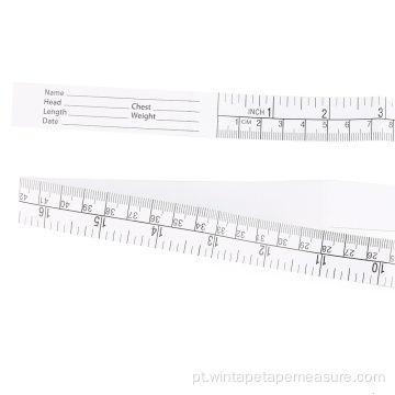 100cm Medical Promotional Gifts Coated Paper Medical Disposable Baby Height Measure